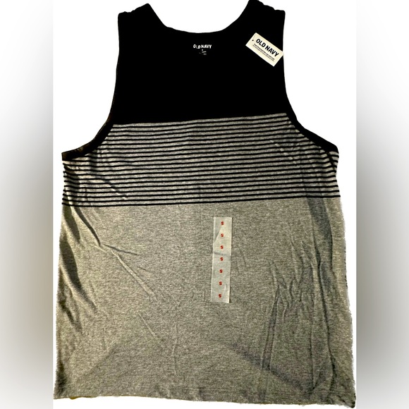 Old Navy tank top Black and Gray size small - Picture 1 of 2